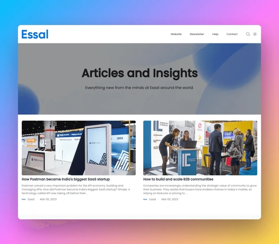 Essal Site
